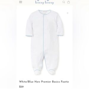 Kissy kissy New Premier Basics Footie